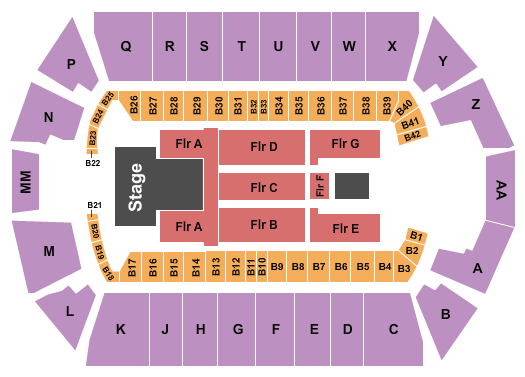 Panic At The Disco Seating Chart