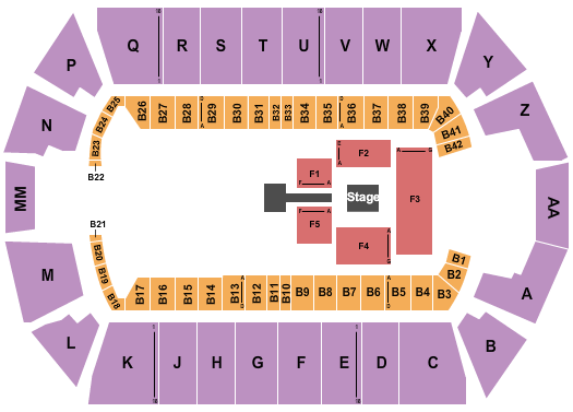 Tingley Coliseum Wrestling Seating Chart