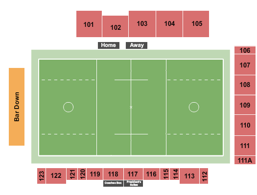 Torero Stadium Lacrosse Seating Chart