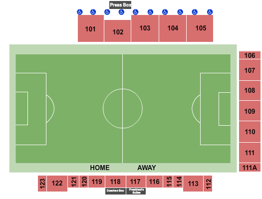 Torero Stadium Soccer Seating Chart