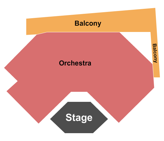 Tornabene Theatre End Stage Seating Chart