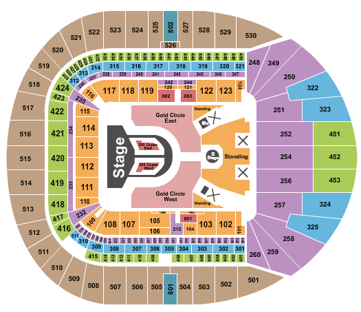 Tottenham Hotspur New Stadium Next Event Seating Chart