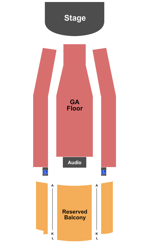 Tower Theatre - OK Seating Chart