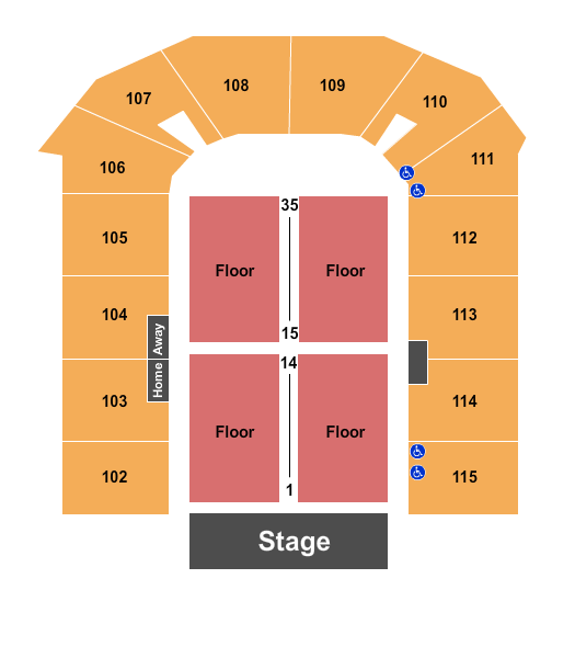 Town Toyota Center Seating Chart