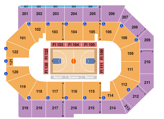 Toyota Arena Tickets & Seating Chart - Event Tickets Center
