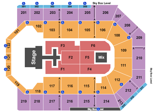 Toyota Arena - Ontario Chris Tomlin Seating Chart