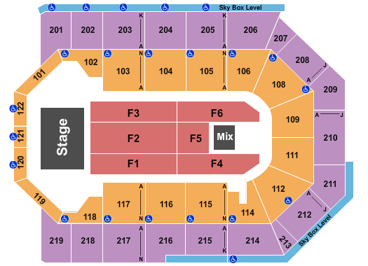 Toyota Arena - Ontario seating chart event tickets center