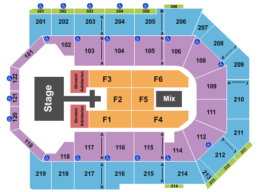 Toyota Arena - Ontario, Phil Wickham Seating Chart | Star Tickets