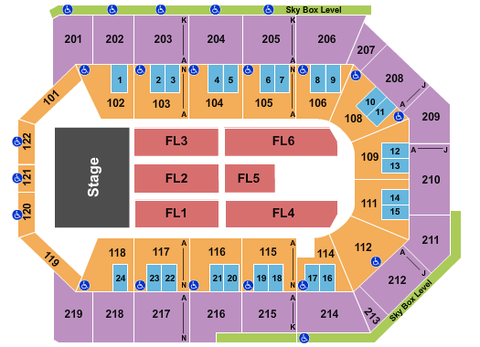 Toyota Arena - Ontario Welcome To The West 2 Seating Chart