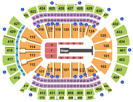 Toyota Center - TX Bad Bunny 2 Seating Chart