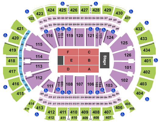 Toyota Center - TX seating chart event tickets center