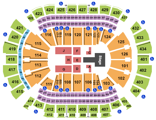 Toyota Center - TX Seating Charts for all 2020 Events ...