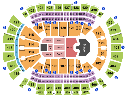 Toyota Center - TX Ghost Seating Chart