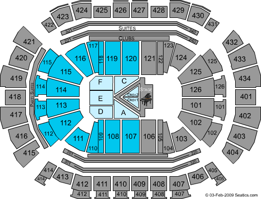 Toyota Center - TX Il Divo Seating Chart