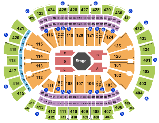 Toyota Center - TX Jay Z Seating Chart