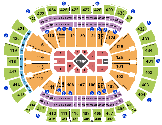 T-Mobile Arena Kevin Hart Seating Chart