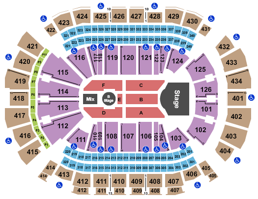 Toyota Center - TX Shawn Mendes Seating Chart