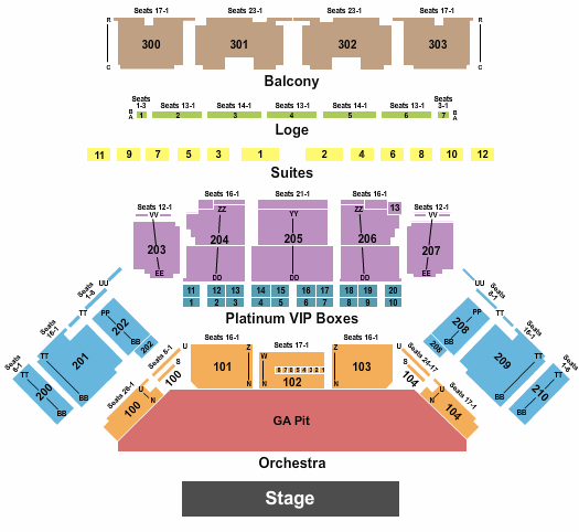 toyota-oakdale-theatre-seating-chart-maps-wallingford