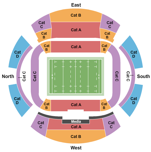 Toyota Stadium - Aichi Rugby Seating Chart