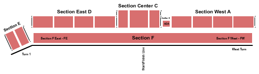 Tri-City Raceway At Red Mountain Event Center Racing Seating Chart