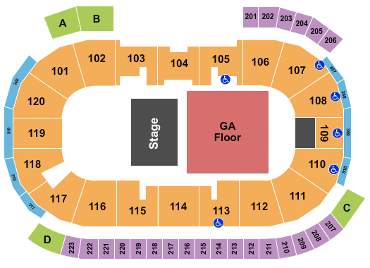Tribute Communities Centre Arkells Seating Chart