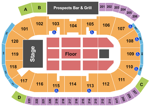 Tribute Communities Centre John Mellencamp Seating Chart