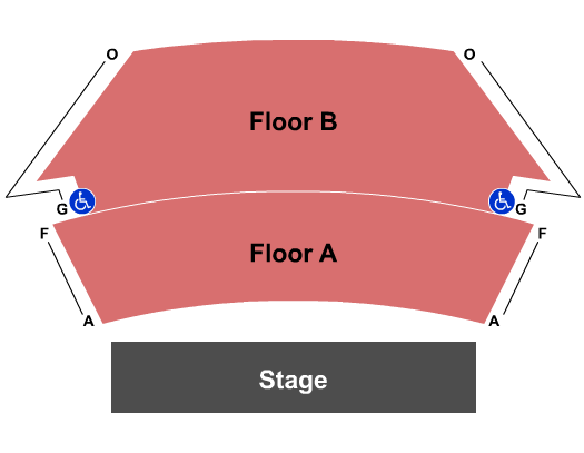 Triffo Theatre at Allard Hall Seating Chart