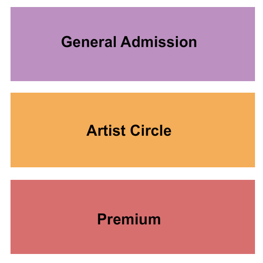 Trinity Life Church - AZ Premium - Artist Circle - GA Seating Chart