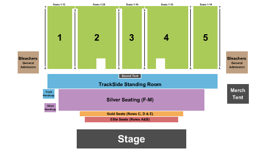 Troy Fairgrounds Concert Seating Chart