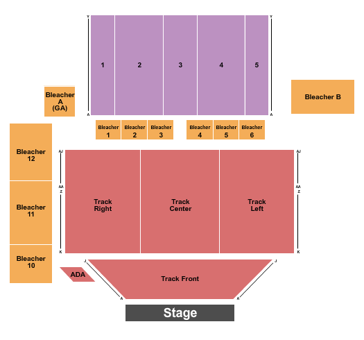 Troy Fairgrounds Seating Chart