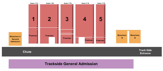Troy Fairgrounds Rodeo Seating Chart