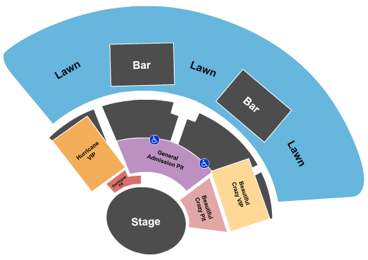 Coffee Butler Amphitheater Luke Combs Seating Chart