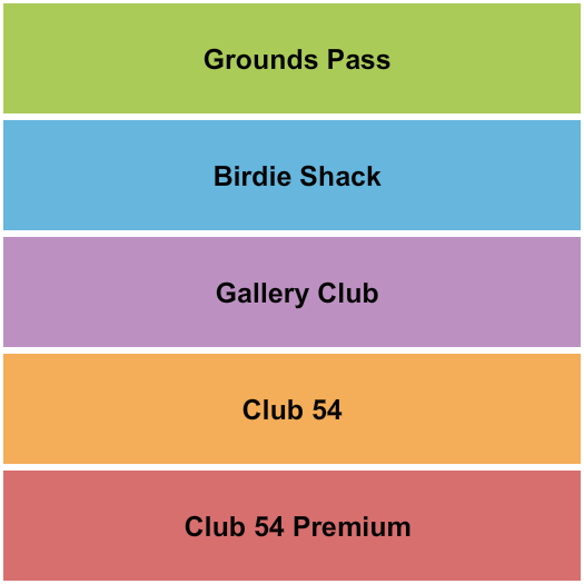 Trump National Golf Club - Bedminster LIV Golf Seating Chart