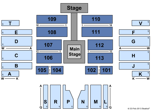 Hard Rock Live At Etess Arena NKOTB Seating Chart