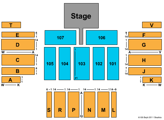 Hard Rock Live At Etess Arena SYTYCD Seating Chart