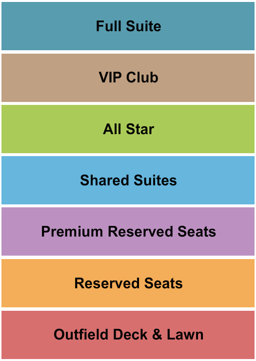 Trustmark Park Next Event Seating Chart