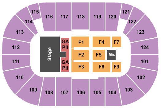 Tsongas Center Eric Church Seating Chart