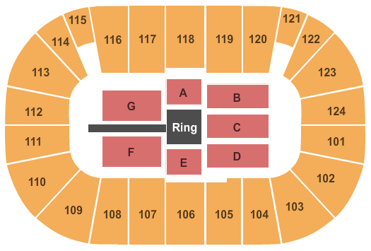 Tsongas Center Wrestling Seating Chart