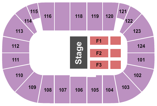 Tsongas Center We Will Rock You Seating Chart
