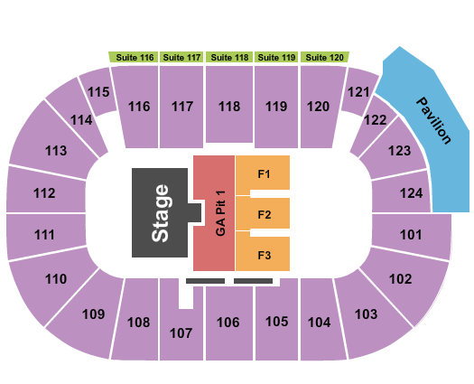 Tsongas Center Seating Chart