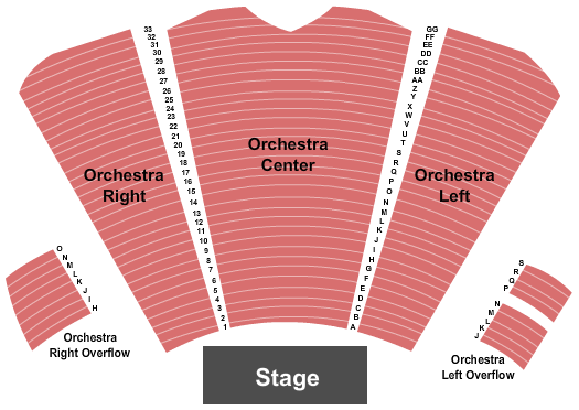 Tuacahn Amphitheatre Seating Chart - Ivins