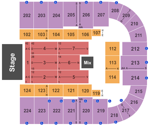 Tucson Arena At Tucson Convention Center Jeff Dunham Seating Chart