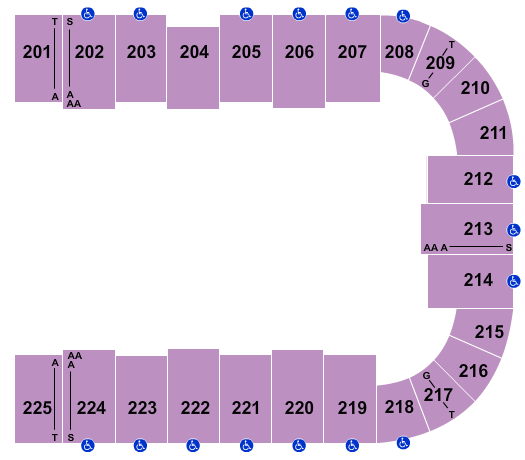 Tucson Arena At Tucson Convention Center Monster Jam Seating Chart