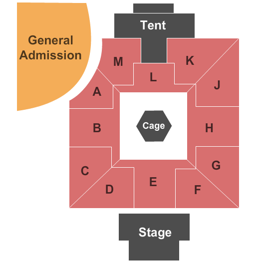 Tulalip Amphitheatre MMA Seating Chart
