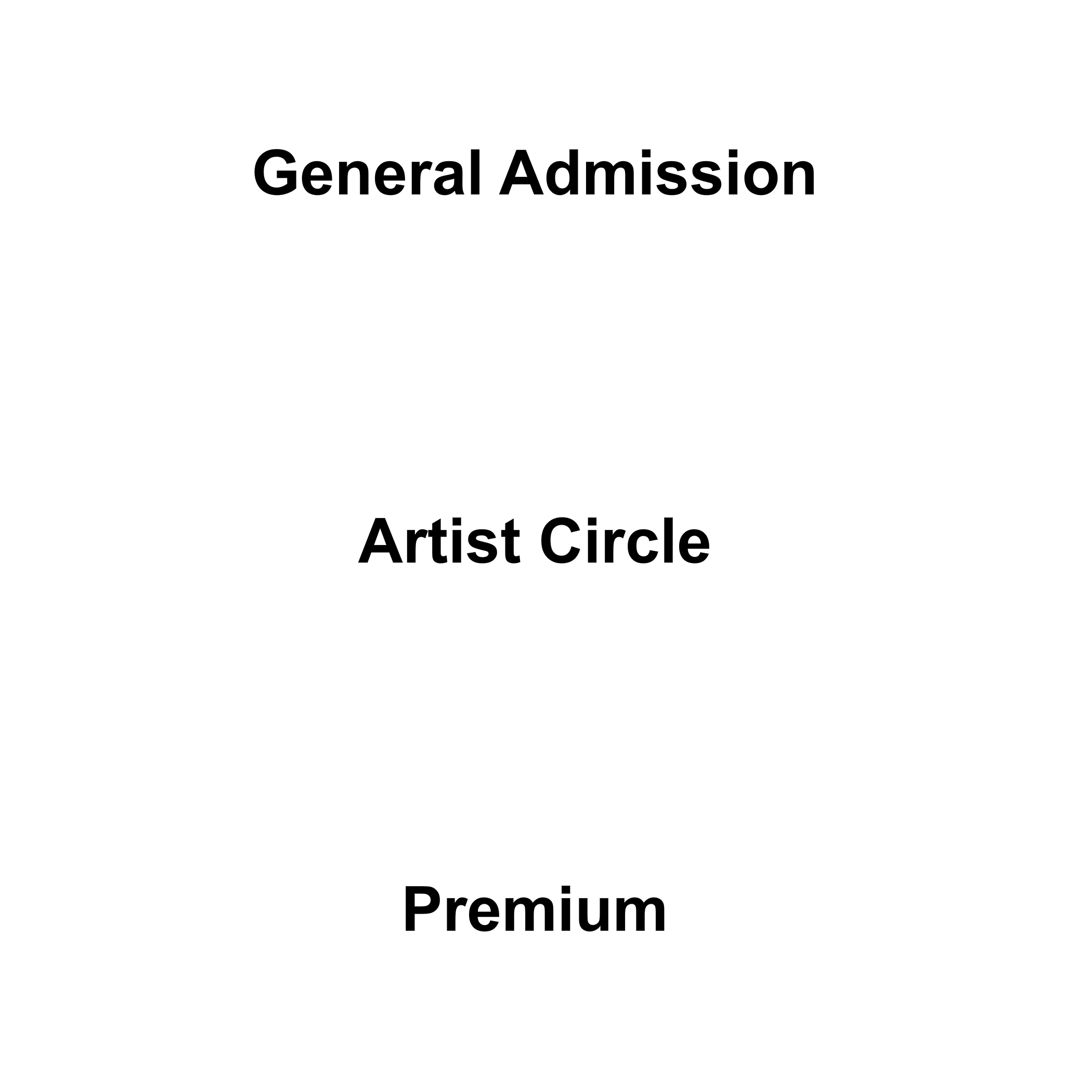 Turning Point Church - Spokane Premium - Artist Circle - GA Seating Chart