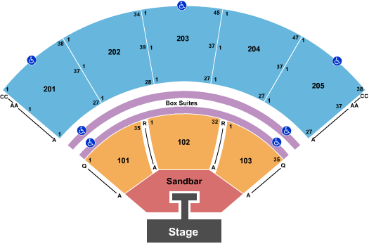 Mercedes-Benz Amphitheater Kenny Chesney Seating Chart