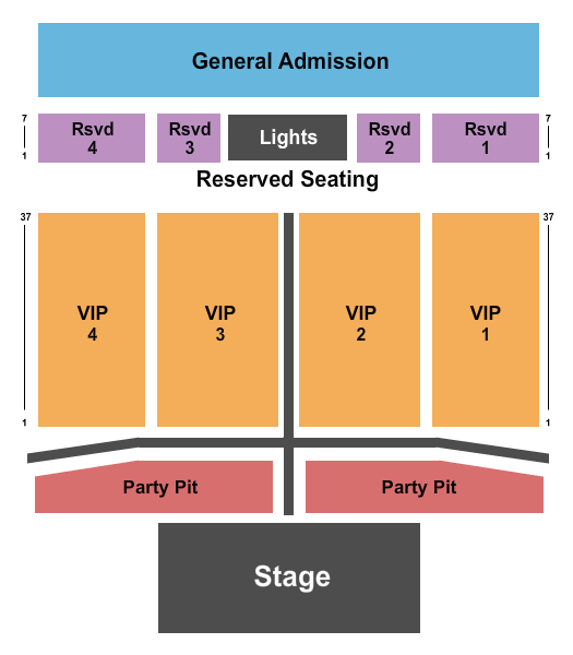 Tuttle Creek State Park Endstage 2 Seating Chart