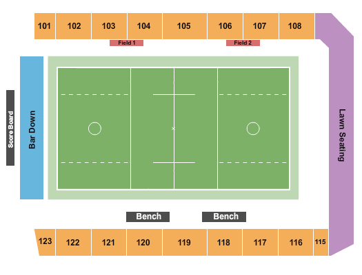 Twin Cities Orthopedics Performance Center Lacrosse Seating Chart