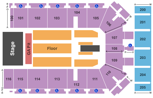 Tyson Events Center - Fleet Farm Arena Keith Urban Seating Chart