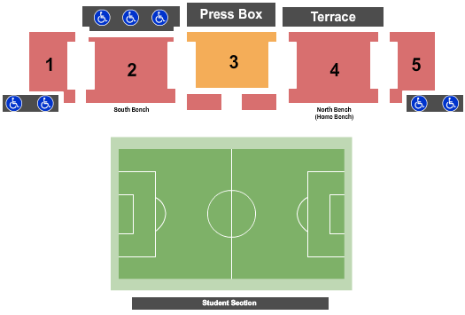 U-M Soccer Complex Womens Soccer 2022 Seating Chart